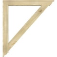 thumbnail image 3 of Ekena Millwork 4"W x 38"D x 42"H Traditional Traditional Rough Sawn Bracket, Douglas Fir, 3 of 4