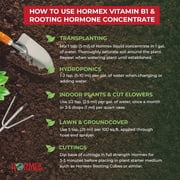Hormex Rooting Powder #16 & Vitamin B1 Rooting Hormone Concentrate - Root Stimulator, 21g & 8oz