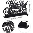 thumbnail image 6 of Inspirational Table Art with God All Things Are Possible Positive Sign Home Table Decoration, Motivational Centerpieces Letter Sign Wooden for Faith Motivational Decor (with Lord Possible), 6 of 7