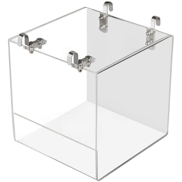Bañera Acrílica Para Pájaros, Caja De Ducha, Cuenco Con Ganchos, Accesorio De Jaula Para Pájaros, Loros Inevent PT002438-00