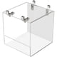 thumbnail image 1 of Bañera Acrílica Para Pájaros, Caja De Ducha, Cuenco Con Ganchos, Accesorio De Jaula Para Pájaros, Loros Inevent PT002438-00, 1 of 6