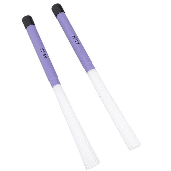 1 Pair Drum Brush with Slick Handle Percussion Instrument Sticks for Practice and Performance