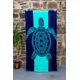 thumbnail image 1 of Toalla de playa Tortuga azul tropical diseño único extra grande 75*150 cm NQ, 1 of 4