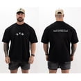 thumbnail image 2 of Camiseta de manga corta musculosa para hombre, Camisa de algodón puro de alta calidad para gimnasio, talla estadounidense xuanjing unisex, 2 of 2