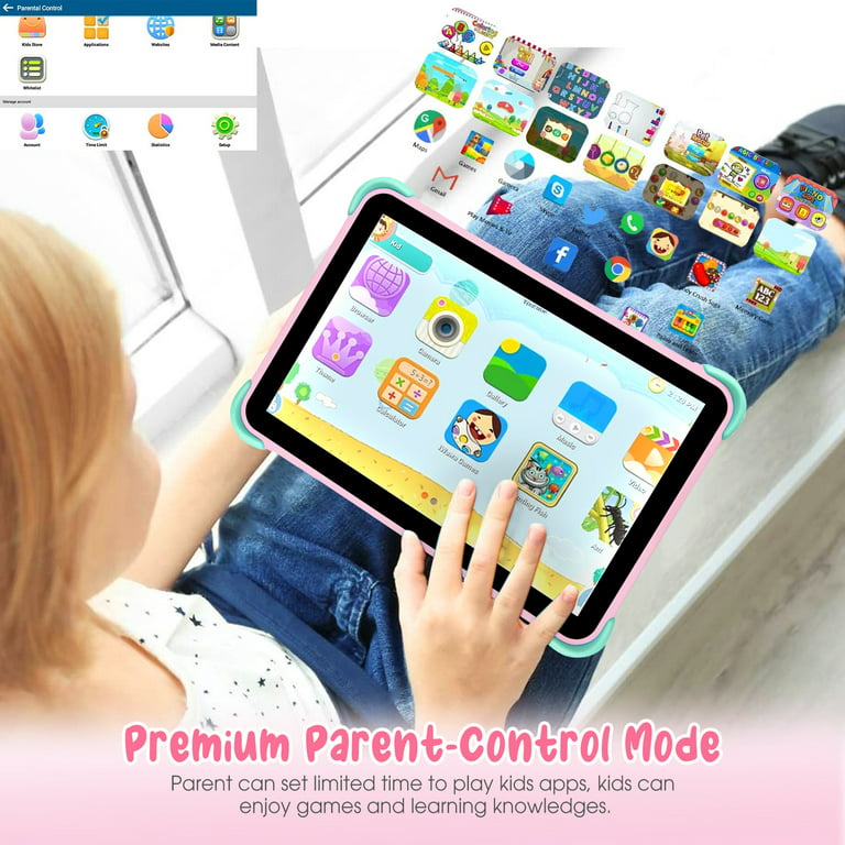 YESTEL Kids Tablet, 8 inch Tablet for Kids Android 11 WiFi Toddler