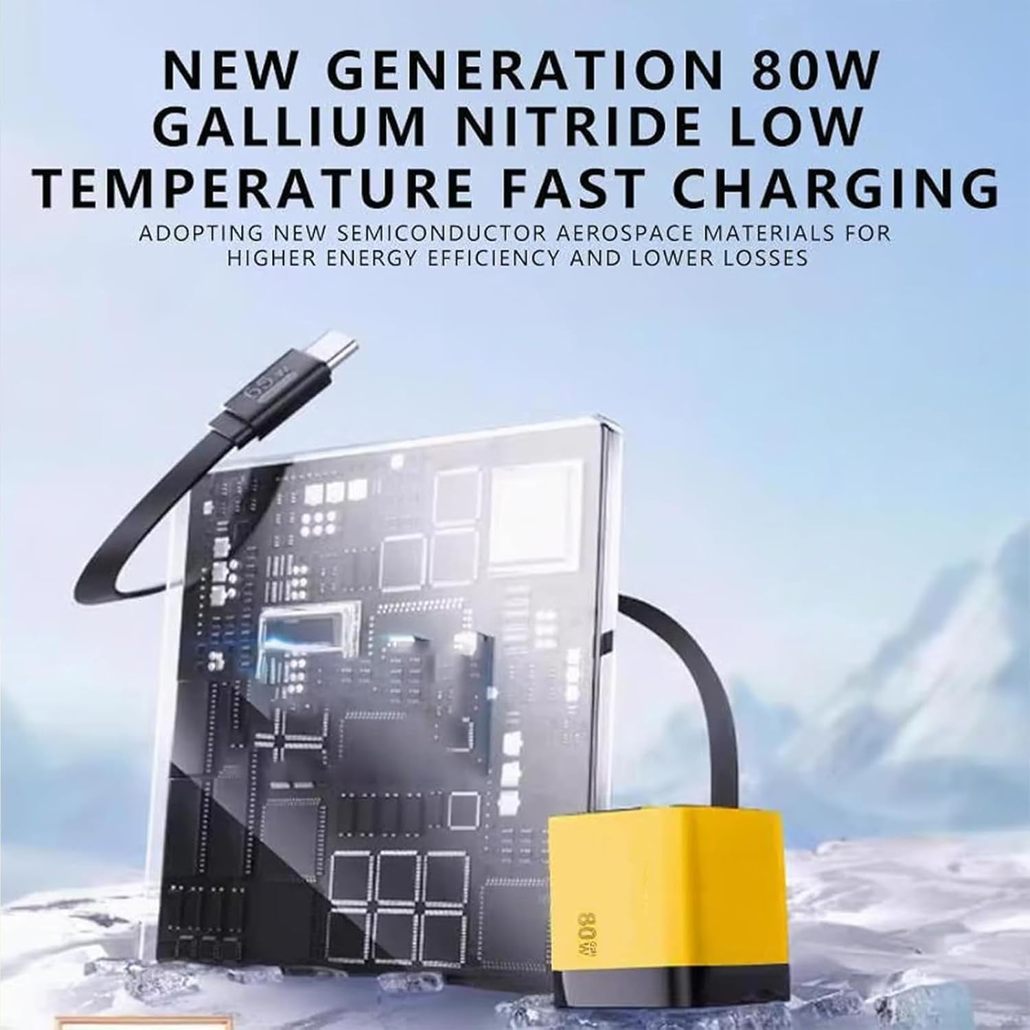 3 in 1 Chargers Retractable 80w Max Fast, 2025 Upgraded 3-in-1 Retractable Phone Charger, Scalable 80w Max Fast Charger Module with Type-C Cable and 2 USB Ports