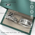 thumbnail image 7 of Wedding Ring Sets His And Hers Couples Women 925 Sterling Silver Moissanite Man Titanium Wedding Bands, 7 of 7