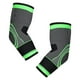 thumbnail image 2 of Verde Transpirable Deportes Codo Code Brace Incluso Presión De Soporte De Baloncesto Tenis, 2 of 8