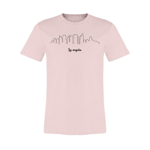 Los Angeles Line Landscape Men's T-Shirt Premium