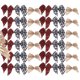 thumbnail image 1 of unbranded 150Ud Moños Decorativos De Poliéster Cuadros Pequeños Para Embalaje Y Eventos, 1 of 7