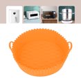 thumbnail image 4 of Revestimiento para Freidora Revestimiento para Freidora de Cocina Redondo Revestimiento para Freidora de Silicona de Grado Alimenticio Cesta para Freidora Reutilizable Cesta para ANGGREK  Otros, 4 of 8