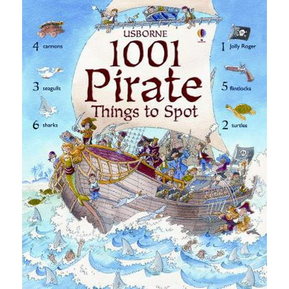 Pre-Owned 1001 Pirate Things to Spot (1001 Things to Spot) (Hardcover) 0794515134 9780794515133