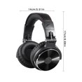 thumbnail image 4 of Auriculares Auriculares ajustables con cable 3.5 mm 6.35 mm Auriculares portátiles estéreo para teléfono portátil, Negro Inevent EL000346-01B, 4 of 7