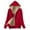 Wine, variant on Lilgiuy Women's Long Hoodies Coats Tunic Winter Warm Fleece Sherpa Lined Zip Up Hooded Sweatshirt Jacket Coat
