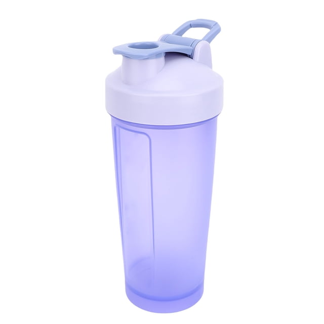 600ML Protein Shaker Bottles with Wire Whisk ,Sports Water Cups,Measurement Scales Drinking Bottle,Portable Pre Workout,Mixes Cocktails Smoothies Shakes,Easy to Cean Design