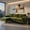 Green, variant on Demi Bonn L-shaped Sectional Sofa Couch, Modular L-shaped 3-Seat Sectional Sofa with Reversible Chaise and 2 USB Ports, for Living Room, Teal