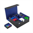 thumbnail image 2 of Caja de Almacenamiento de Tarjetas para Cartas Coleccionables, Caja de Almacenamiento TCG con Magnético para , y Tarjetas Deportivas, Negro+Azul, 2 of 5
