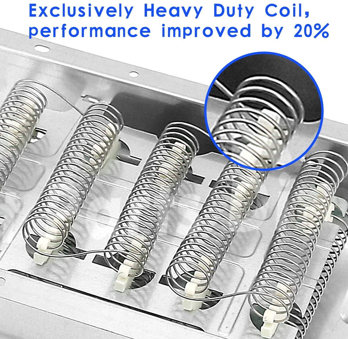 279838 & 3977767 & 3392519 Dryer Heating Element Kit Thermostat Thermal Fuse for Whirlpool Kenmore Dryer, Replaces 3403585, 8565582, PS3343130 AP3094254