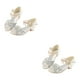 thumbnail image 1 of Qarigey Zapatos con purpurina para niñas, lentejuelas, Ballet, boda, fiesta, zapato de cristal, carnaval, Halloween, Navidad, sandalias, Type7 NO7, 1 of 6