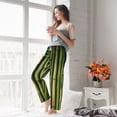 thumbnail image 5 of Salouo Green Bamboo Fence1 Print Women's Pajama Pants Casual Loose Sweatpants PJs Flowy Pants Drawstring Palazzo for Women Wide Leg Pants Lounge Pajama -Small, 5 of 8
