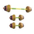 thumbnail image 2 of HILABEE Jouets pour Enfants Haltères et Barre Musculation à Domicile Poids Réglable Jouets de Gym Couleurs Profondes, 2 of 9