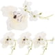thumbnail image 2 of Table Decors 4Pcs White Silk Flower Delicate Serviette Buckle with and Elegant Style, 2 of 5