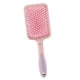 thumbnail image 2 of Cuadrado Antiestático para Mujer, para Cabelludo, para Desenredar, Cepillo para El Cabello, - Rosado Macarena Cepillo para el cabello con paleta acolchada, 2 of 8