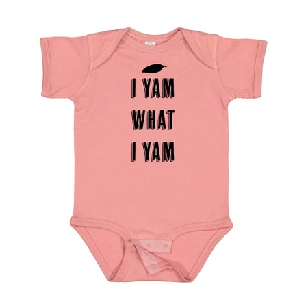 

Inktastic Thanksgiving I Yam What I Yam Funny Gift Baby Boy or Baby Girl Bodysuit