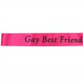 thumbnail image 2 of Fajín de rosas "Mejor amigo " de despedida de soltera con accesorio de de de escritura negra Yuyangstore Faja Cinta De Satén, 2 of 6