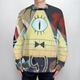 thumbnail image 4 of Gravity Falls Unisex Sweater Long Sleeve Fall Casual Crewneck Tops Pullover Active Streetwear Fashion Sweatshirt M, 4 of 6