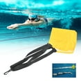 thumbnail image 4 of Harnais d'Entraînement de Force de Natation, Ceinture de Résistance avec Poche en Filet pour Exercices de Natation, 4 of 7