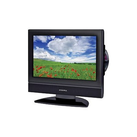 Audiovox FPE1708DV - 17" Diagonal Class LCD TV - with built-in DVD player - 720p 1440 x 900 - black
