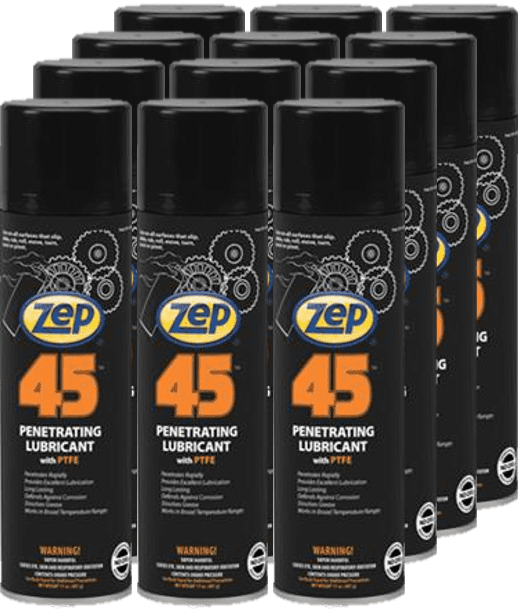 Zep 45 Penetrating Lubricant Aerosol 17401 (Case of 12) - The Lubricant ...
