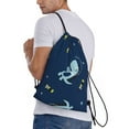 thumbnail image 3 of Bingfone Space Dinosaur Drawstrings Backpacks Bags For Men Women Gym Drawstrings Bag, 3 of 9
