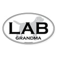 thumbnail image 1 of CafePress - LAB GRANDMA II - Sticker (Oval), 1 of 1