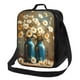 thumbnail image 1 of Balery Rustic Daisy Mason Jars Caja de Almuerzo y Bolsa de Almuerzo para Hombres y Mujeres, Bolsa de Almuerzo Reutilizable con Gran Capacidad, Bolsa de Almuerzo Aislada, 1 of 7