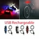 thumbnail image 5 of Bike Tail Lamp 5 Lamp Beads USB Recargable 4 Modos, 5 of 6