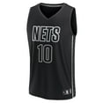 thumbnail image 2 of Youth Fanatics Ben Simmons Black Brooklyn Nets Fast Break Player Jersey - Statement Edition, 2 of 3