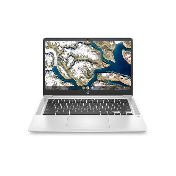 Restored HP Chromebook 14A 14" Laptop, Intel, 4GB RAM, 64GB HD, Chrome OS, Silver, 14a-na0031wm (Refurbished)