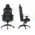 thumbnail image 3 of Gamdias Achilles M1 L Professional Ergonomic Gaming Chair with RGB Lights, 3-direction Adjustable Armrest, Black/Blue, 3 of 8