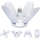 thumbnail image 1 of Lámpara LED para garaje Exulight de 60 W, luz de día de 6000 lm, bombillas deformables, luz de trabajo de 60 W, casquillo E26/E27, ideal para garajes, graneros, almacenes y talleres., 1 of 5