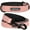 Pink, variant on Pet Artist Dog Collar and Leash Set Personalized with Name - Soft Padded PU Leather, Custom Engraved Nameplate,S-2XL