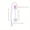 Gradient Purple, variant on Self-Entertainment Cat Toy, Hanging Spring Plush Rabbit Ball Cat Toy