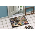 thumbnail image 4 of Decorating Easter Yorkshire Terrier Doormat, 4 of 5