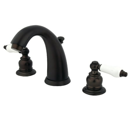 Kingston Brass GKB985PL Widespread Bathroom Faucet, Oil Rubbed Bronze