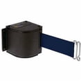 thumbnail image 1 of Lavi Industries 50-3016U-WB-18-NB Quick Mount Safety Barricade, 18 ft. Retractable Belt Extension - Wrinkle Black, 1 of 1