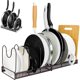 thumbnail image 1 of Organizador de Ollas y Sartenes de Estante Expandible - Organizador de Sartenes y Ollas, con Compartimientos, Tamaño Ajustable, para Almacenar Tapas de Ollos, Platos, 1 of 4