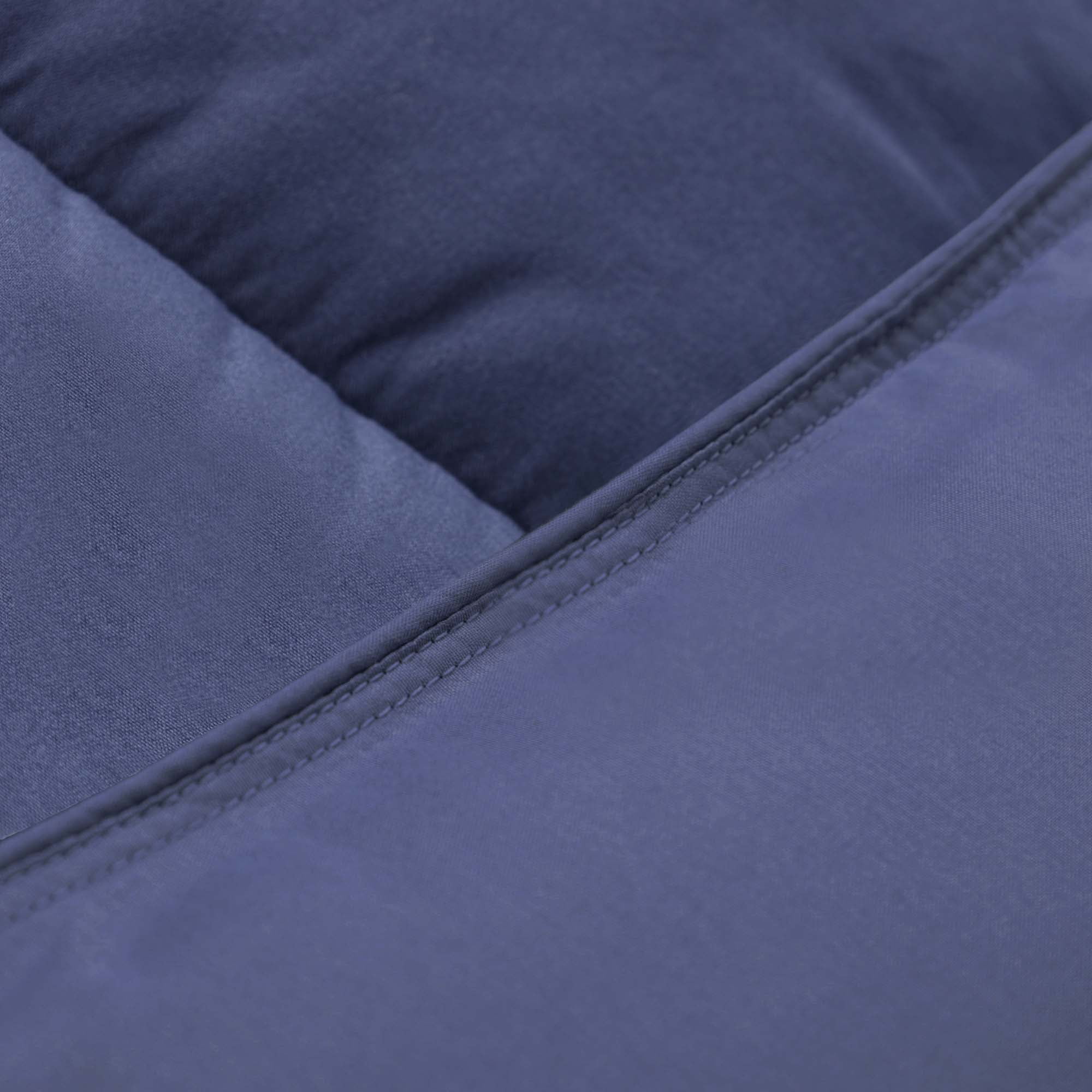 Superior Reversible Down Alternative Comforter, Twin, Navy Blue