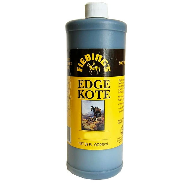 4OZ/32OZ FIEBING'S EDGE KOTE FOR COLOR COATING LEATHER EDGES ALL COLORS