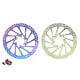 thumbnail image 5 of Eigraketly Freno de disco de bicicleta, piezas ligeras para ciclismo, resistentes al desgaste, resistentes, de varios tamaños, Kit de rotores de Tipo5 2piezas Eigraketly CBP489369, 5 of 5